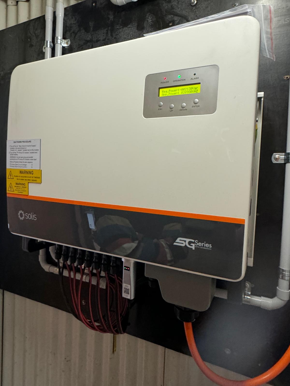 Warehouse Solar Install